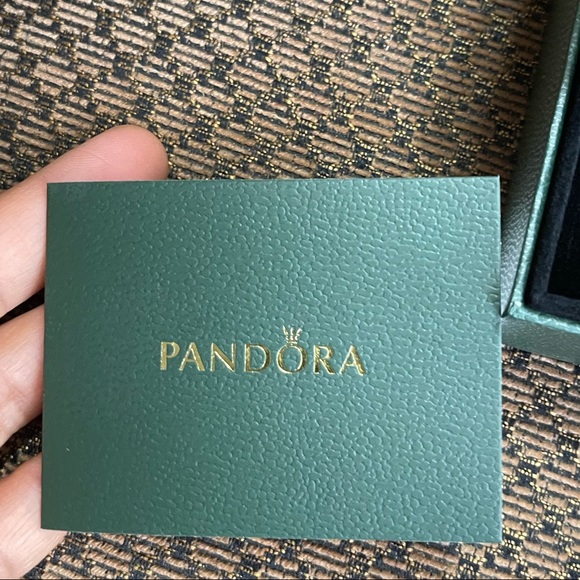 Pandora Limited Edition Unique as you are Snowflake Bangle Bracelet w/ 3 Charms - Picture 5 of 16